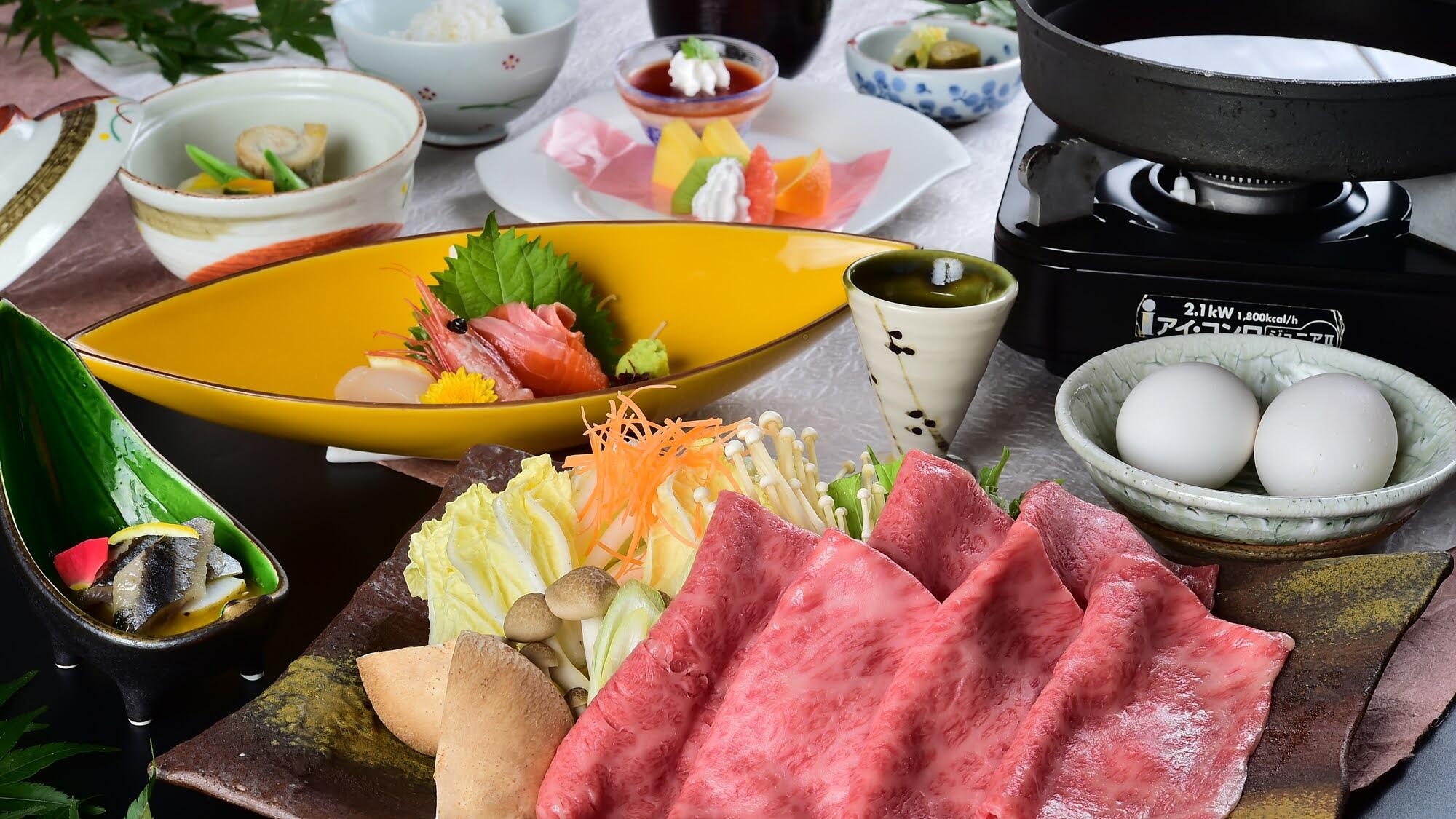 飛騨牛すき焼き