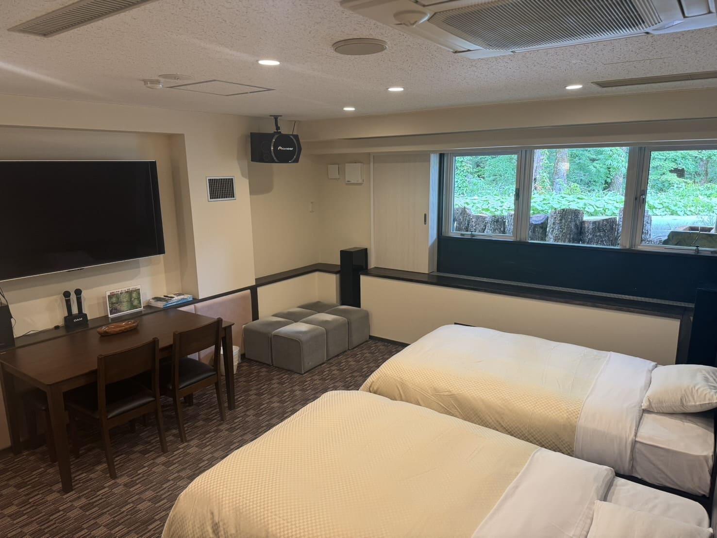 カラオケ付き洋室